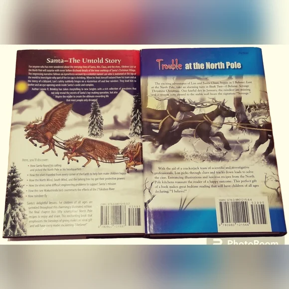 🎄🎅 "I Believe" 🎄Christmas Series, Set of 2ea, by Lonnie R. Brinkley🤶🎅🎄 - Picture 2 of 3